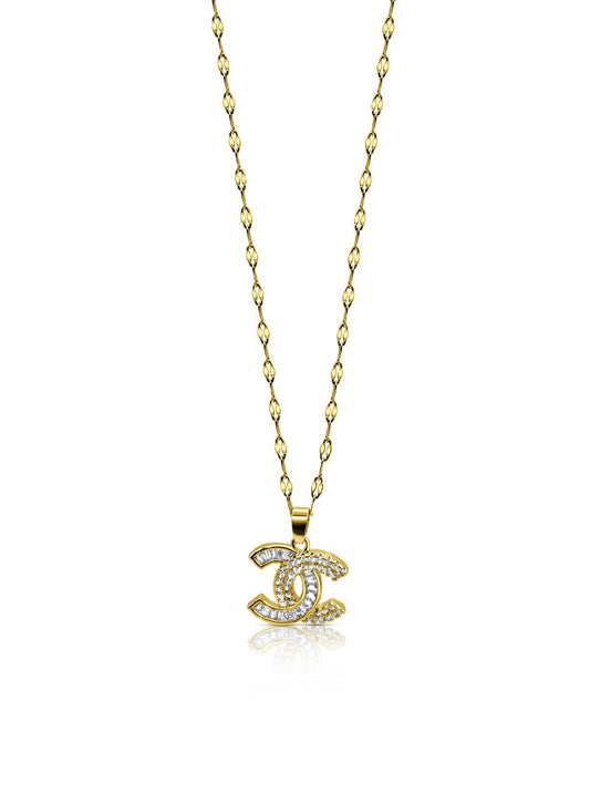 Posh Diamond Necklace | 18k Gold
