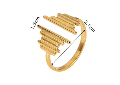 The Zenith Ring | 18K Gold