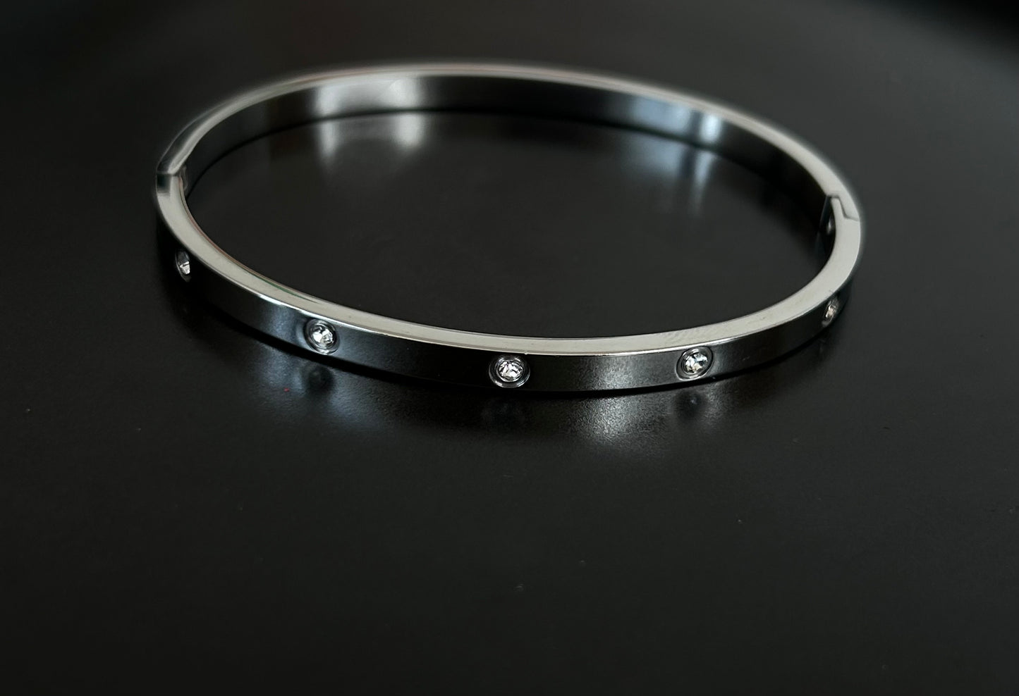 The Lustre Bangle | Silver