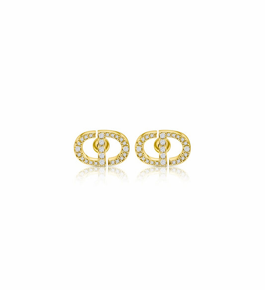 The Bella Studs | 18k Gold