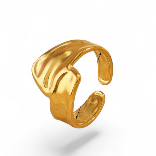 The Aura Ring | 18k Gold