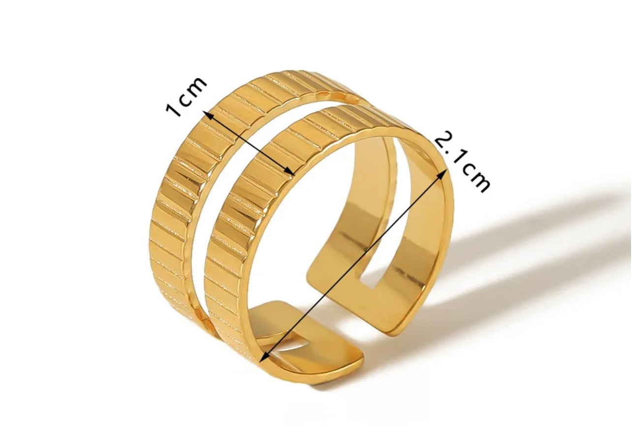 The Meridian Ring | 18k Gold