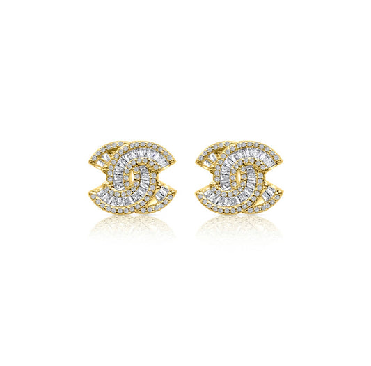 The Glam Studs | 18k Gold