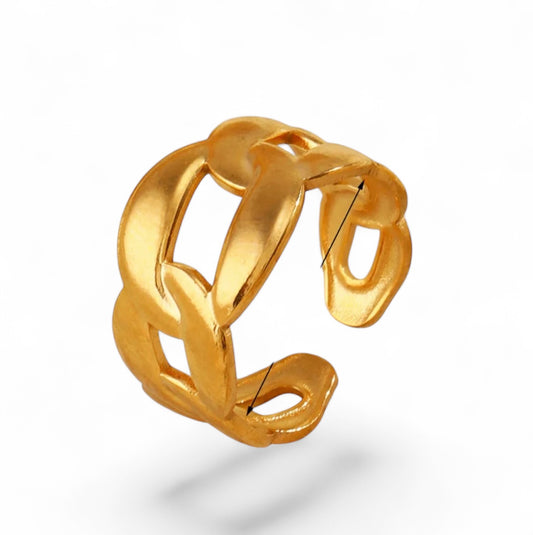 The Link Ring | 18k Gold