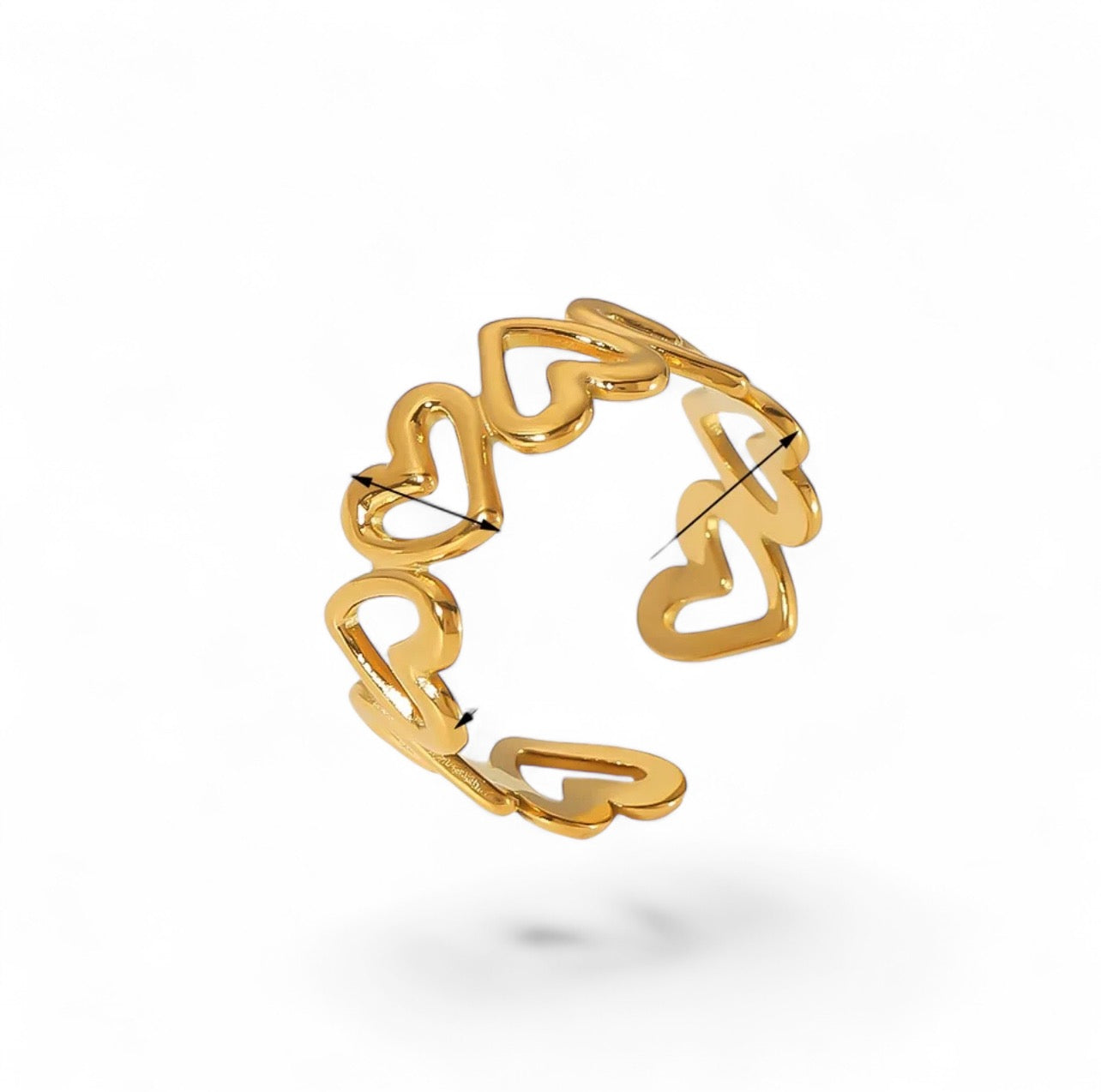 Mi Amore Ring | 18k Gold