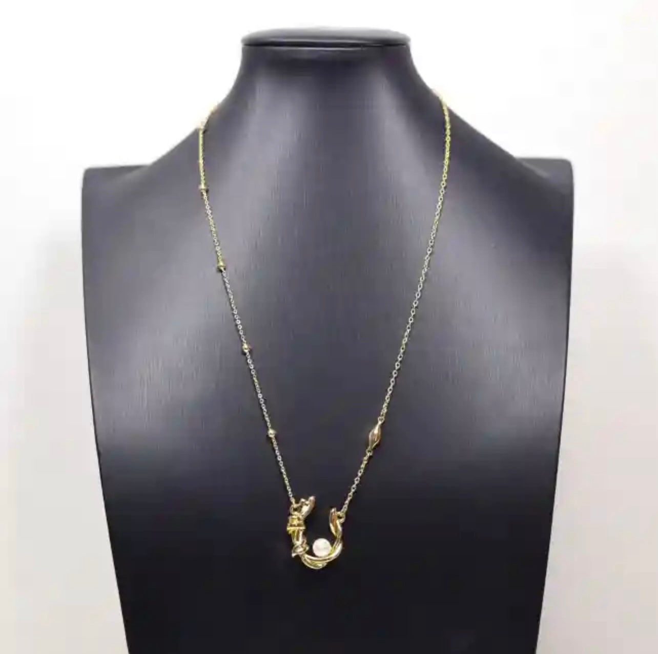 Golden Siren Necklace | 18k Gold