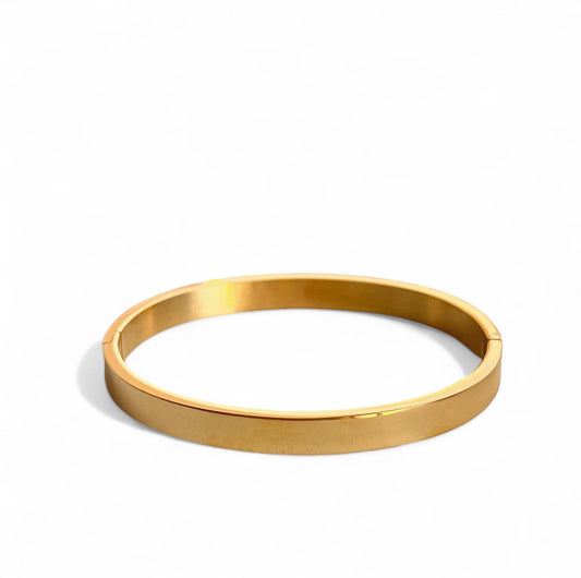 The Essential Gold Bangle | 18k Gold