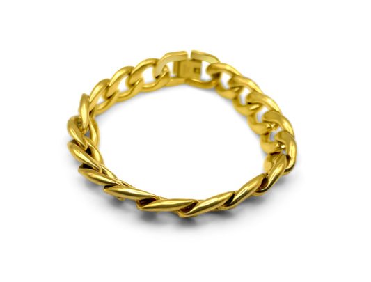 The Cuban Bracelet | 18K Gold