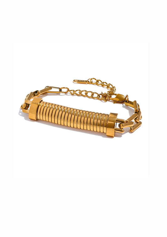 The Chain Bracelet | 18K gold Plated